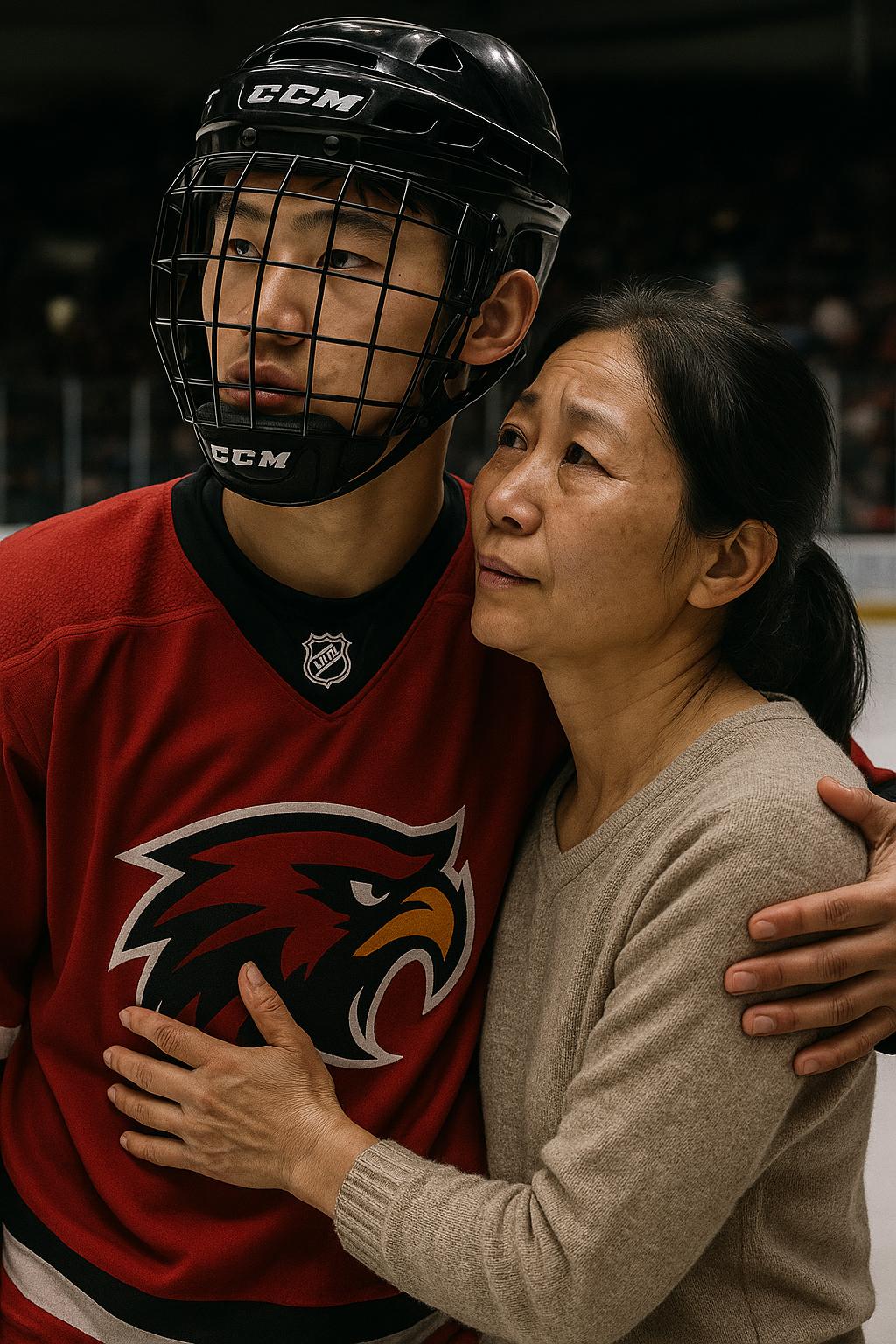 Haoxi Wangin uskomaton matka NHLään – Kiinan kirkkaimman jääkiekkotoivon tarina ja äidin uhrausten voima