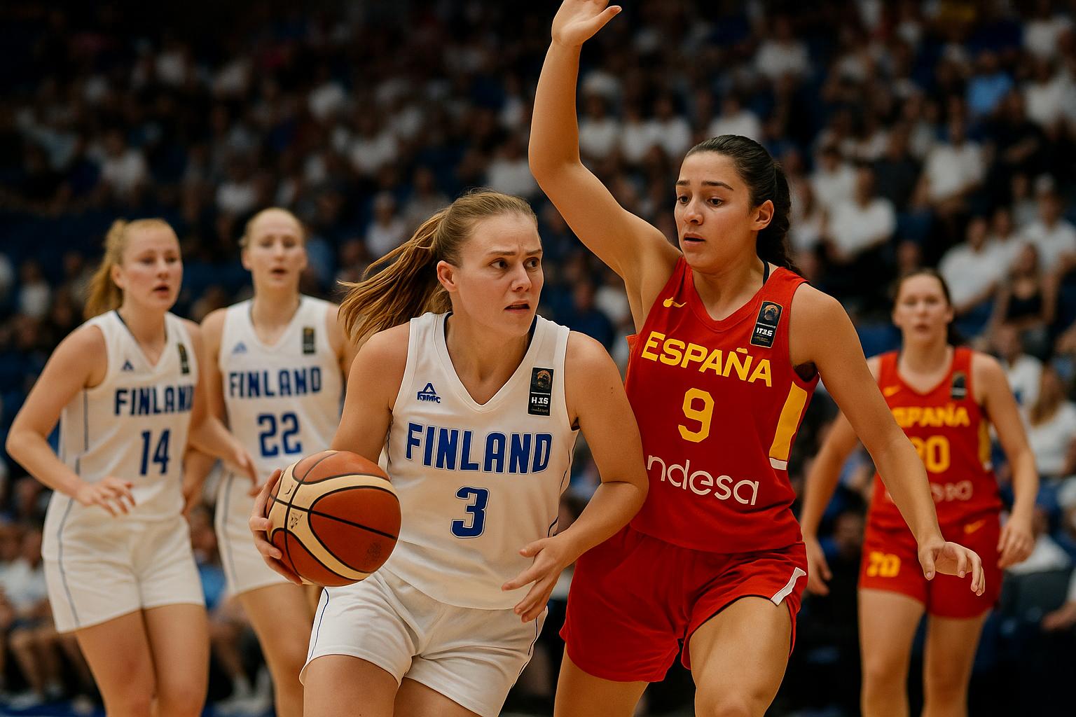 Suomen U18-koripallotytöt EM-finaaliin Espanjaa vastaan – historiallinen hetki suomalaisessa urheilussa