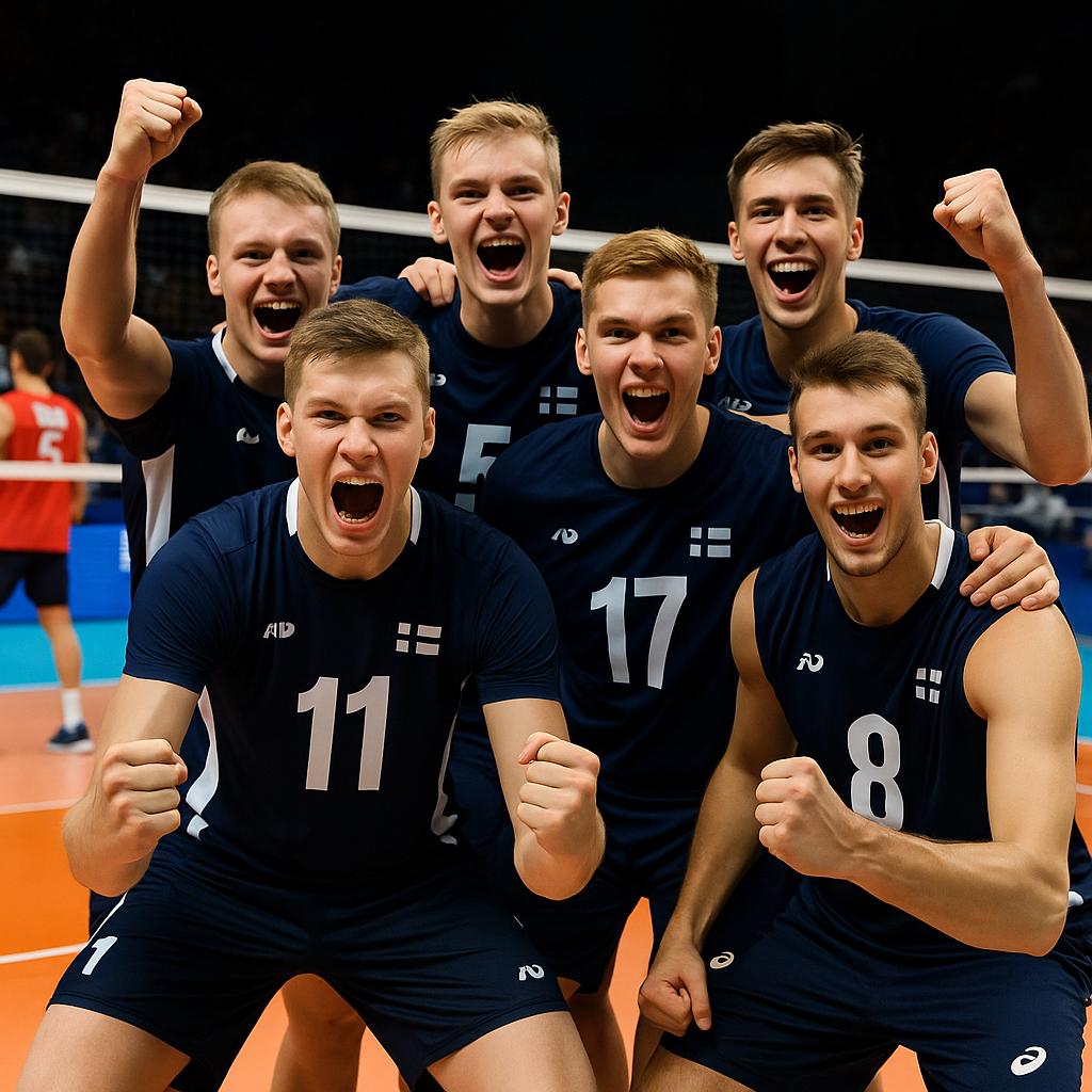Suomen nuoret lentopallosankarit yllättivät MM-avauksessa USA:n voitolla
