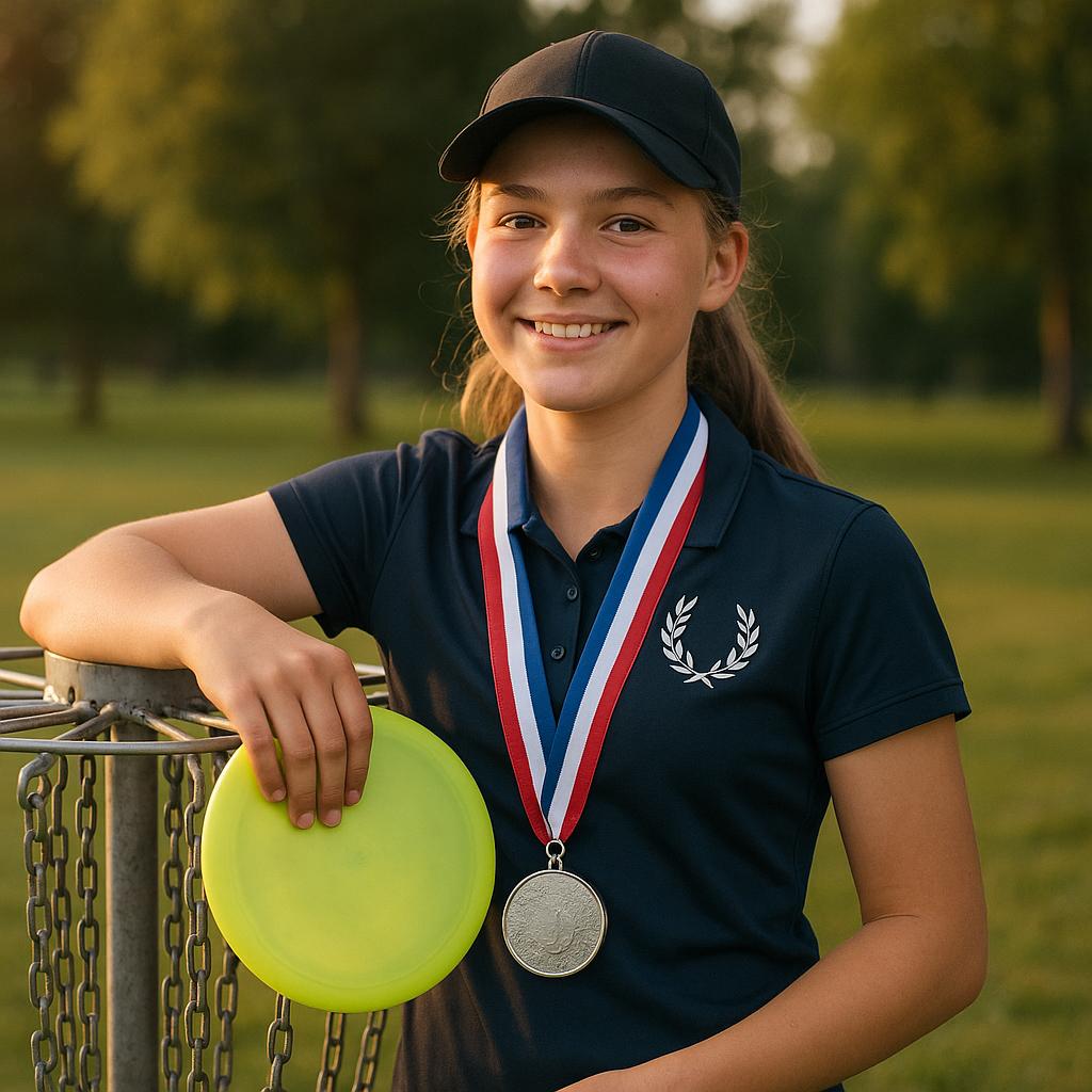 15-vuotias Iida Lehtomäki hurmaa frisbeegolfmaailmaa – MM hopea ja unelma ammattilaisurasta
