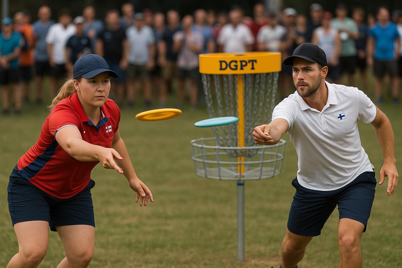 Eveliina Salonen ja Nestori Tuhkanen taistelevat frisbeegolfin kultamitalista World Gamesin huippujännittävässä finaalissa