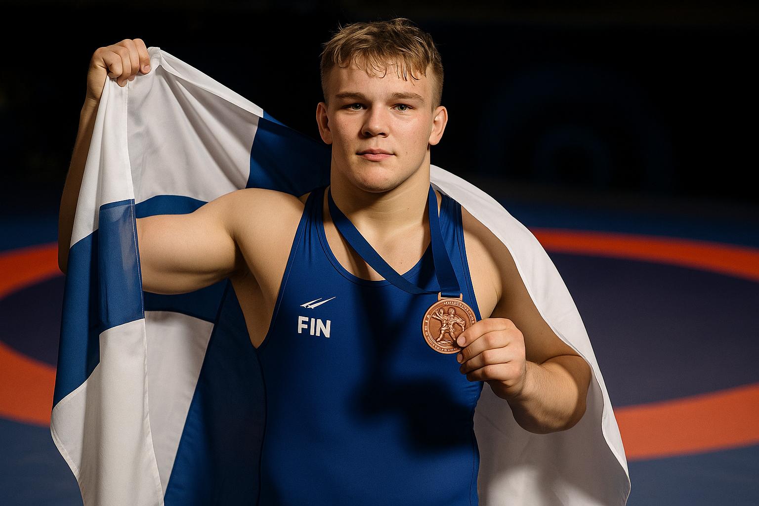 Oliver Pada otti nuorten MM pronssia ja nosti suomalaispainin uuteen nousuun