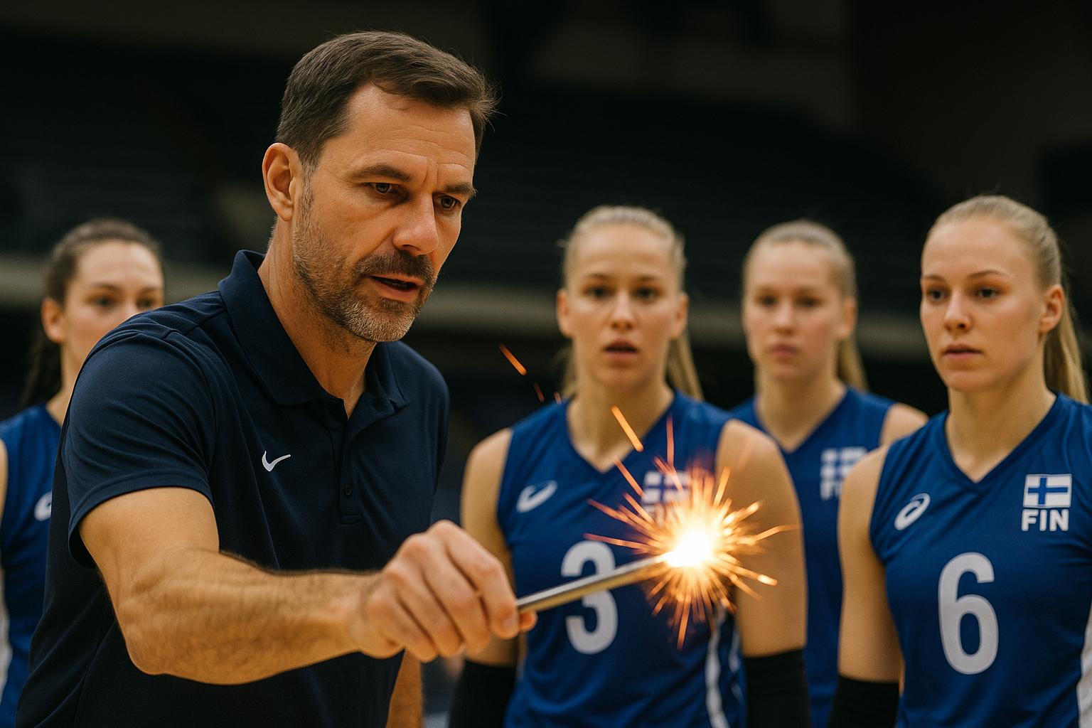 Uusi päävalmentaja Andre Sá sytytti kipinän Suomen naisten lentopallomaajoukkueeseen ja nosti tavoitteet uudelle tasolle