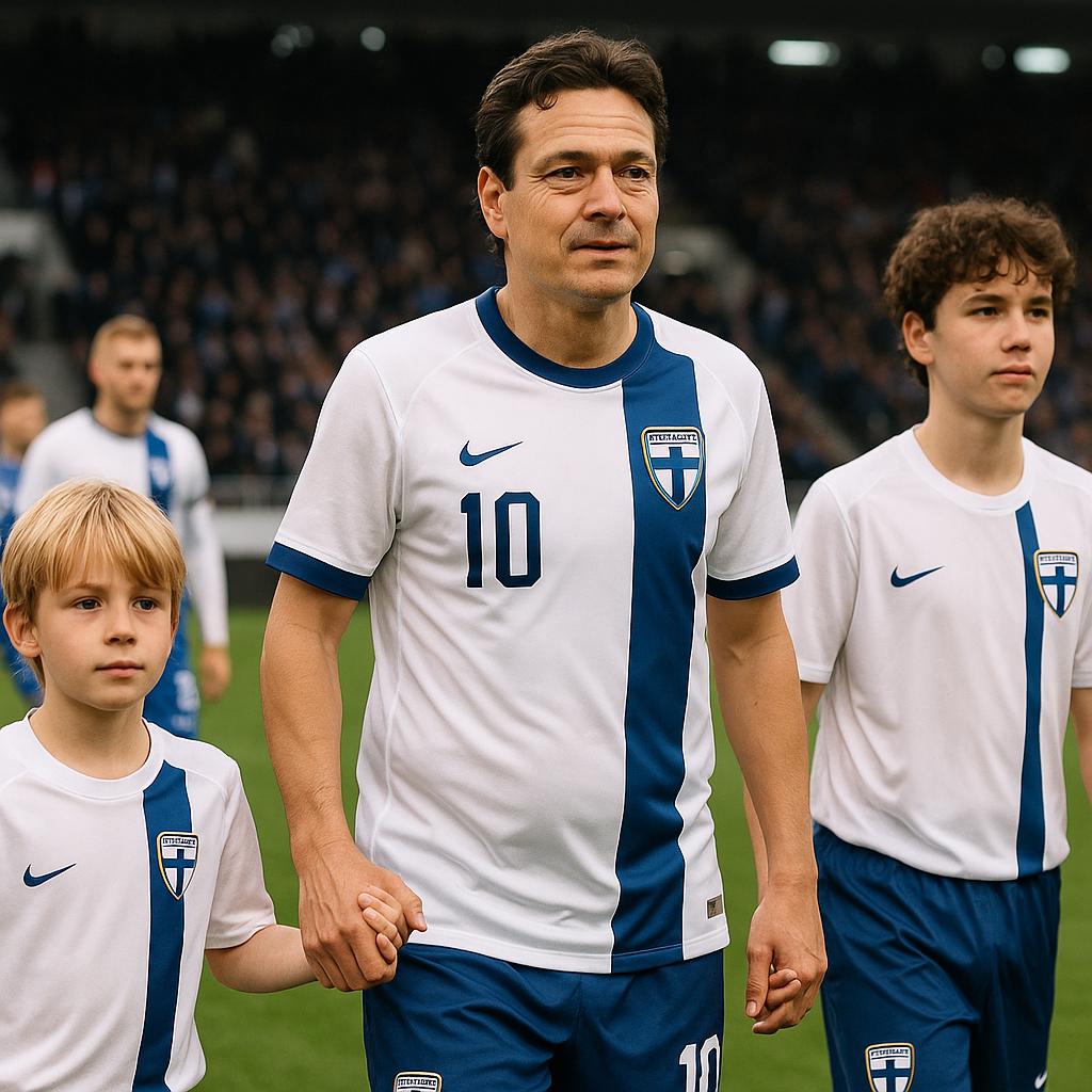 Jari Litmanen tekee yllätyspaluun kentälle poikiensa rinnalla – historiallinen hetki suomalaiselle jalkapallolle