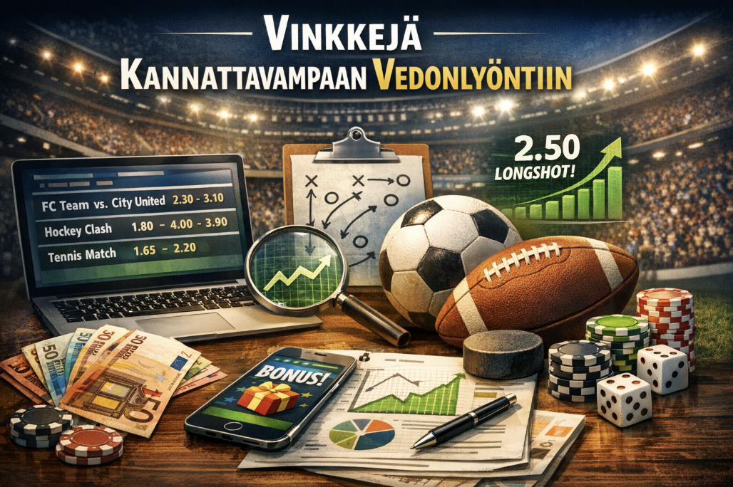 Kannattava vedonlyönti on taitolaji